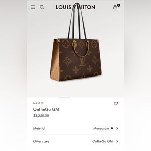 Louis Vuitton OnTheGo GM Tote